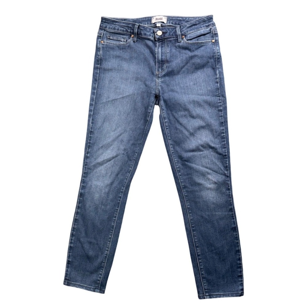 Paige Verdugo Ultra Skinny Jeans‎ Women 30 Blue Medium Wash Denim Mid Rise Y2K